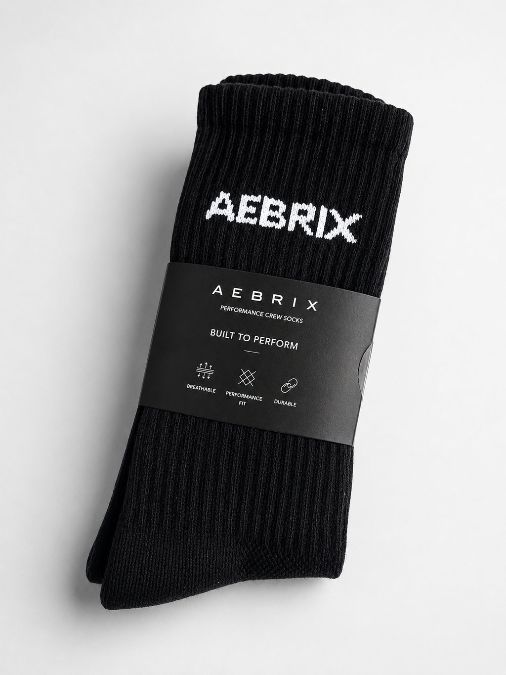 AEBRIX Performance Crew Socks